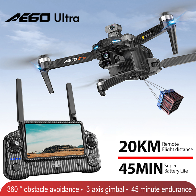 Rc Helicopter Charger - Drone Profesional AE60 GPS Kamera 8K