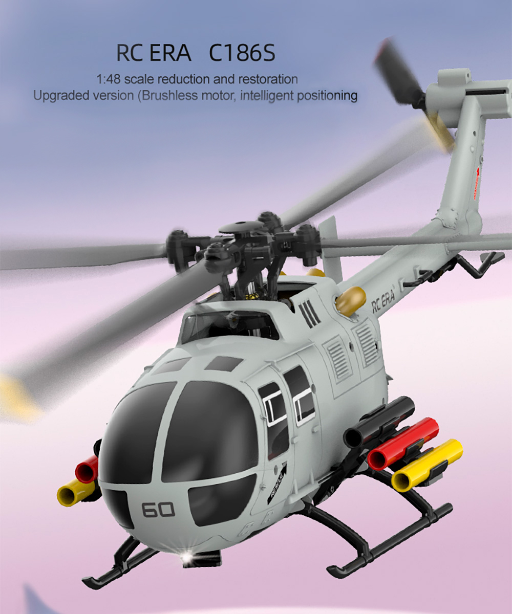 Helikopter RC ERA C186S BO105  - Rc Helicopter Gyro ulasan dan harga