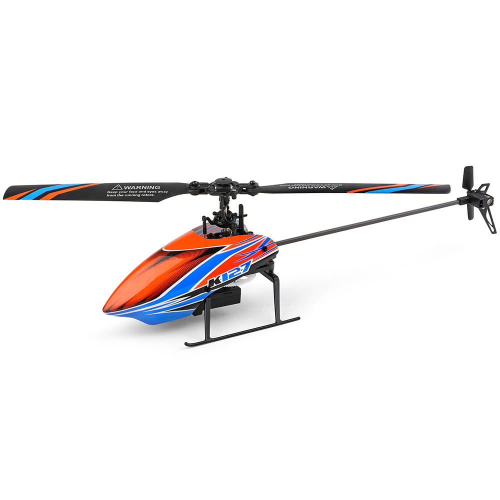 WLtoys XK K127 2.4G 4CH 6-Aixs - Rc Helicopter Nitro ulasan dan harga