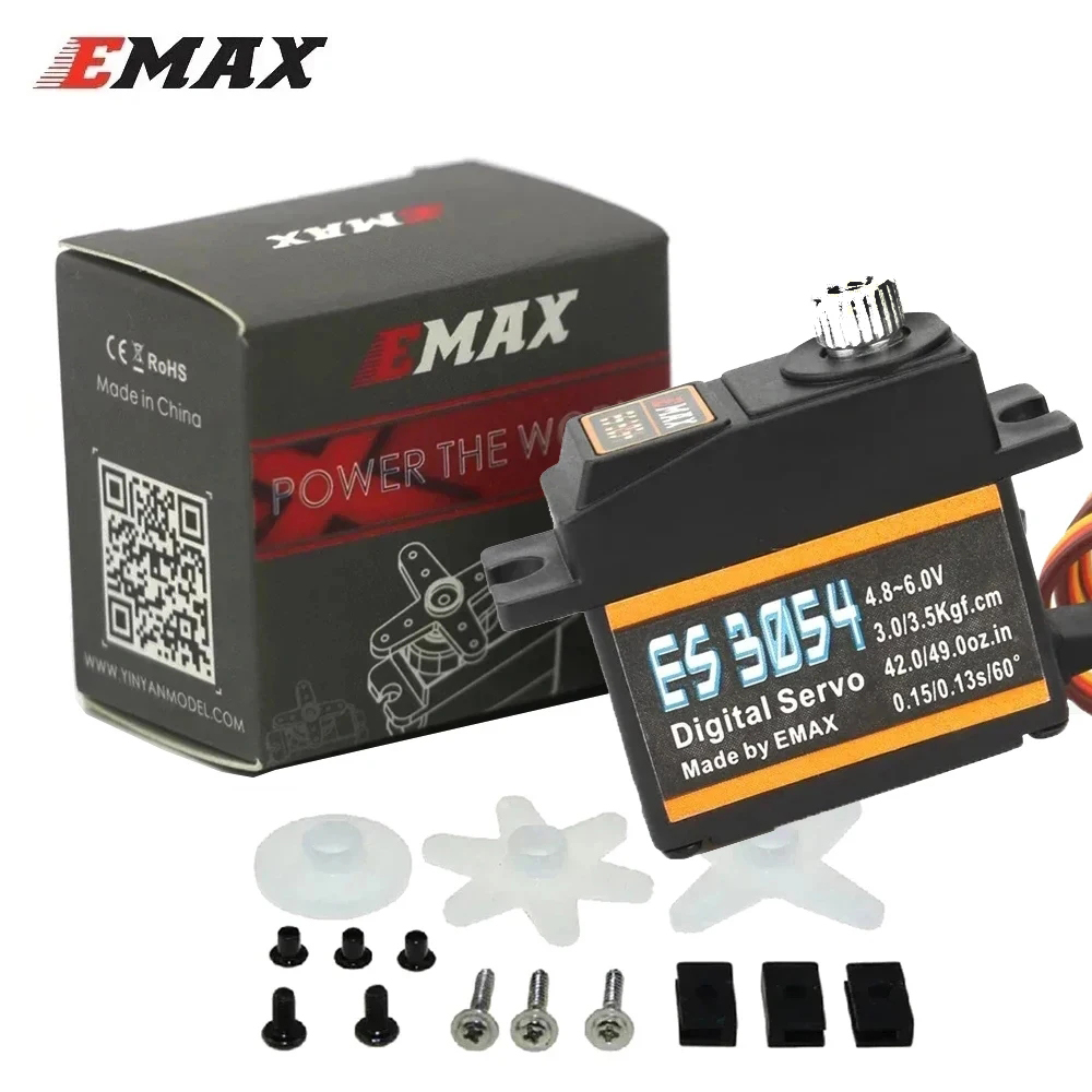 4 Buah EMAX ES3054 ES3004 ES30 - Rc Helicopter Servo ulasan dan harga
