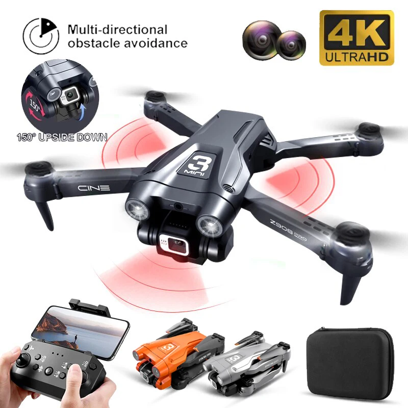 Drone Mini 4k Kamera Profesion - Rc Helicopter Charger ulasan dan harga