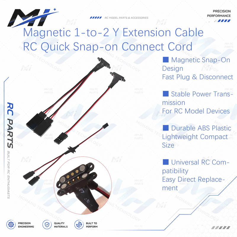 Kabel Ekstensi Magnetik 1-ke-2 - Rc Helicopter Battery ulasan dan harga