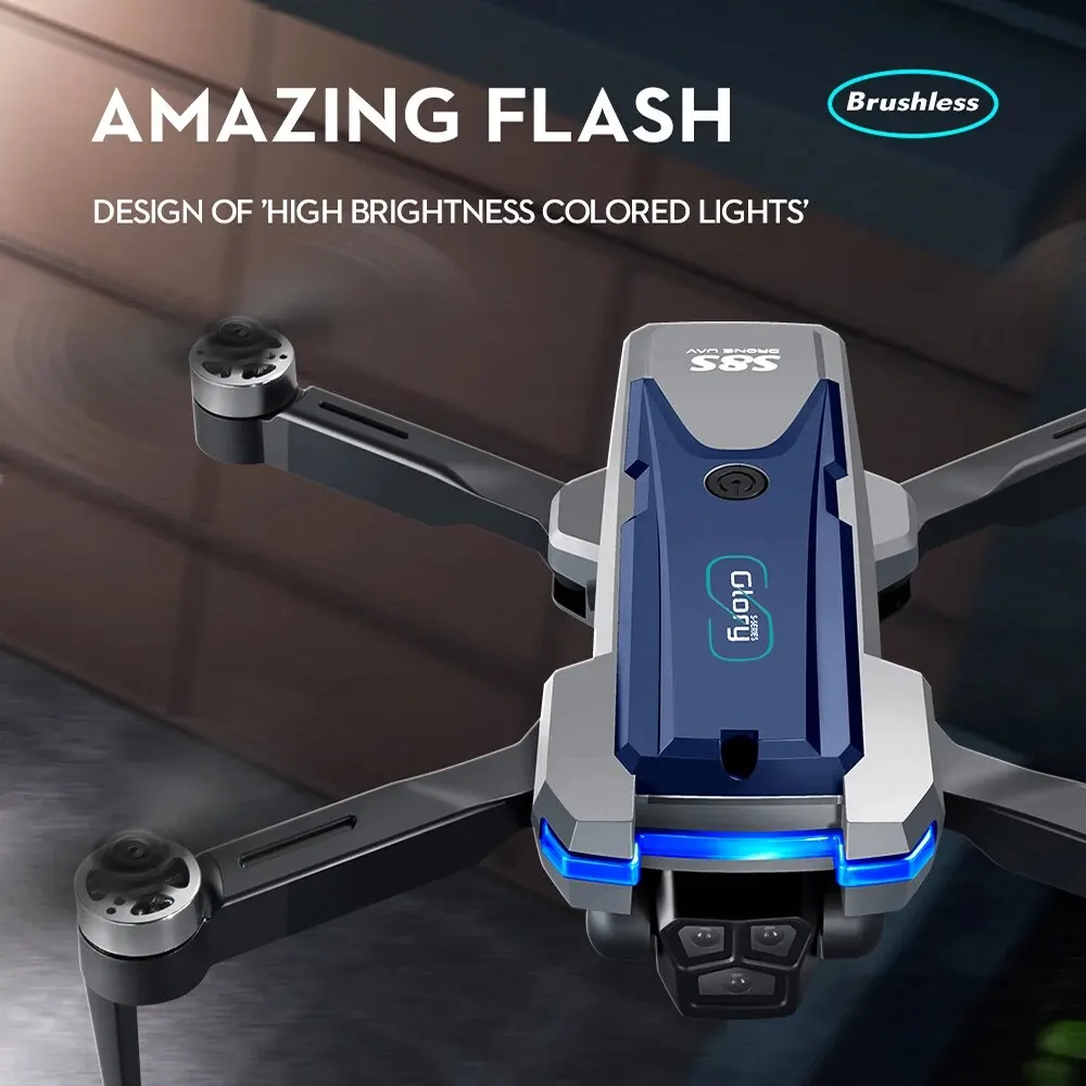 S8S Drone lipat 5G Wifi 8K HD, - Rc Helicopter Case ulasan dan harga